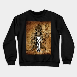 HP Lovecraft Manuscript Style Crewneck Sweatshirt